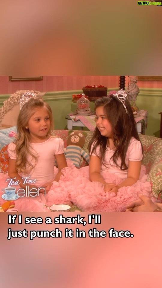 Ellen DeGeneres Instagram - Tea Time is cuter with Tutus. Watch Every Episode of Tea Time With @therealsophiagrace & @rosiergm on my YouTube channel.