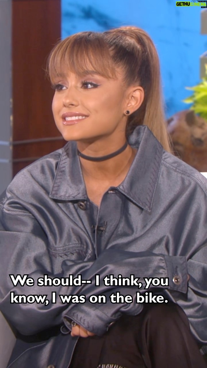 Ellen DeGeneres Instagram - Happy birthday @ArianaGrande. ❤️🤣🚴♀️