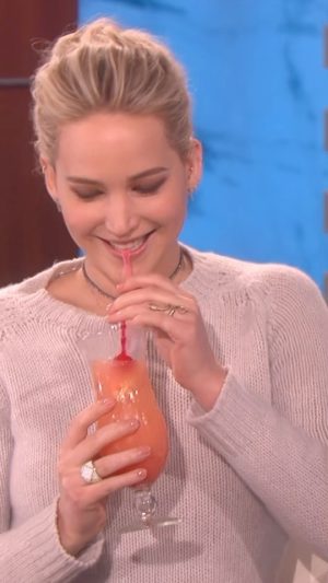 Ellen DeGeneres Instagram - The hilarious Jennifer Lawrence told me about her drunk alter-ego, Gail.