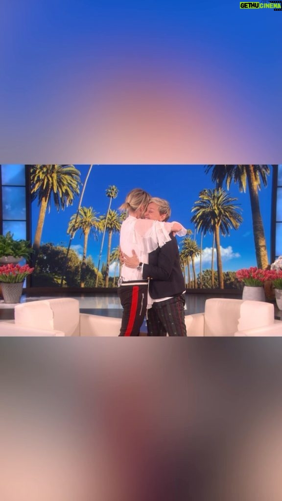 Ellen DeGeneres Instagram - Some of my favorite moments with my favorite person. ❤️