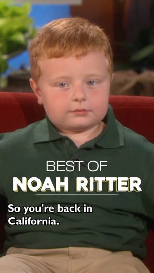 Ellen DeGeneres Instagram - The Best of Noah Ritter. 🤣