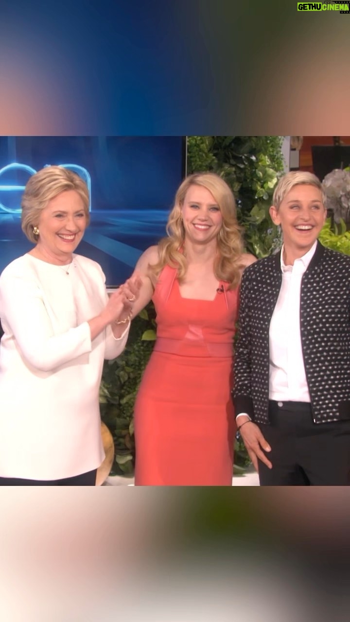 Ellen DeGeneres Instagram - Kate McKinnon with back to back impressions 😂 @hillaryclinton