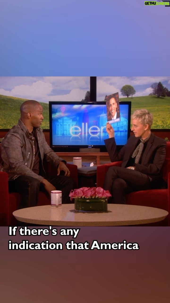 Ellen DeGeneres Instagram - @iamjamiefoxx appreciation post.