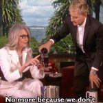 Ellen DeGeneres Instagram - You can’t celebrate #NationalWineDay without @diane_keaton.