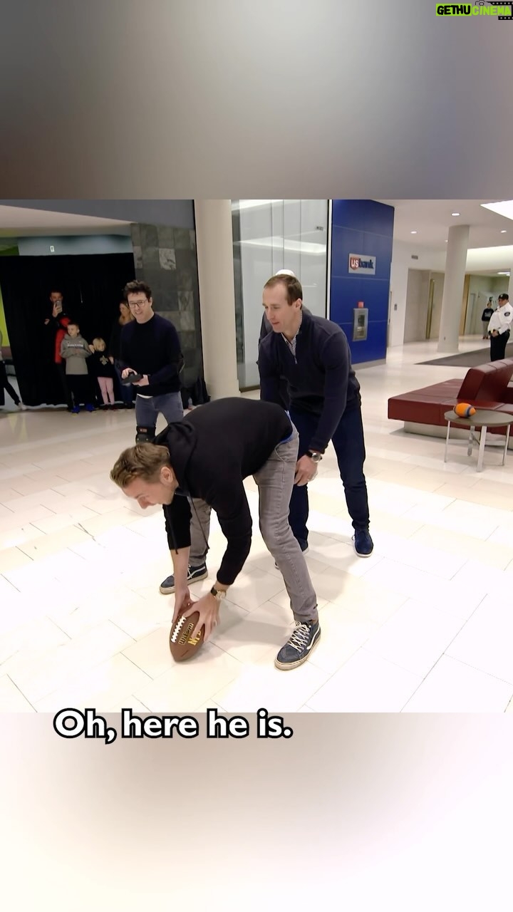 Ellen DeGeneres Instagram - I sent @DaxShepard and @AndyLassner to the #Superbowl in 2018 to get some tips from @DrewBrees.