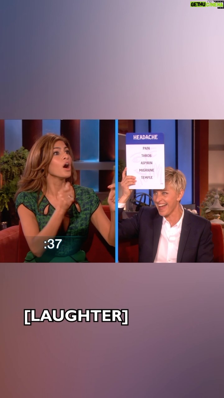 Ellen DeGeneres Instagram - Happy birthday to the very competitive, @evamendes. 🤣