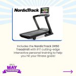 Ellen DeGeneres Instagram - Did you know it’s National Fitness Month?! Good thing I have the perfect giveaway! One of you is going to win my Grand Fitness Package — which includes the @nordictrack 2540 Commercial Treadmill, a $250 gift card to shop on the ellenshop, plus a $750 Visa gift card to support your fitness journey however you need (even if that includes ice cream delivery). Enter at the link in my bio and I hope you win!
