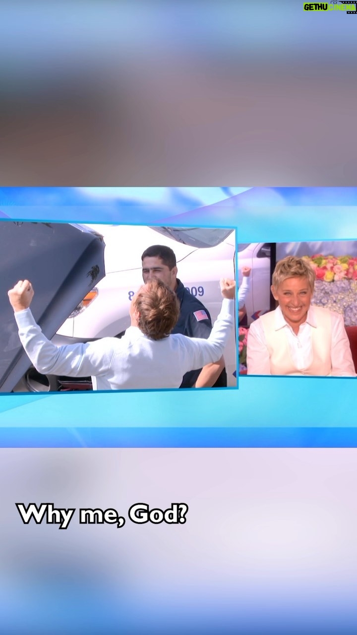 Ellen DeGeneres Instagram - This will never not make me laugh 😂