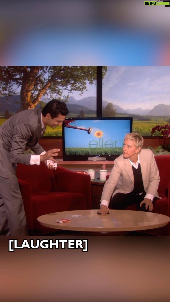Ellen DeGeneres Instagram - Oh yes Shimshi did!