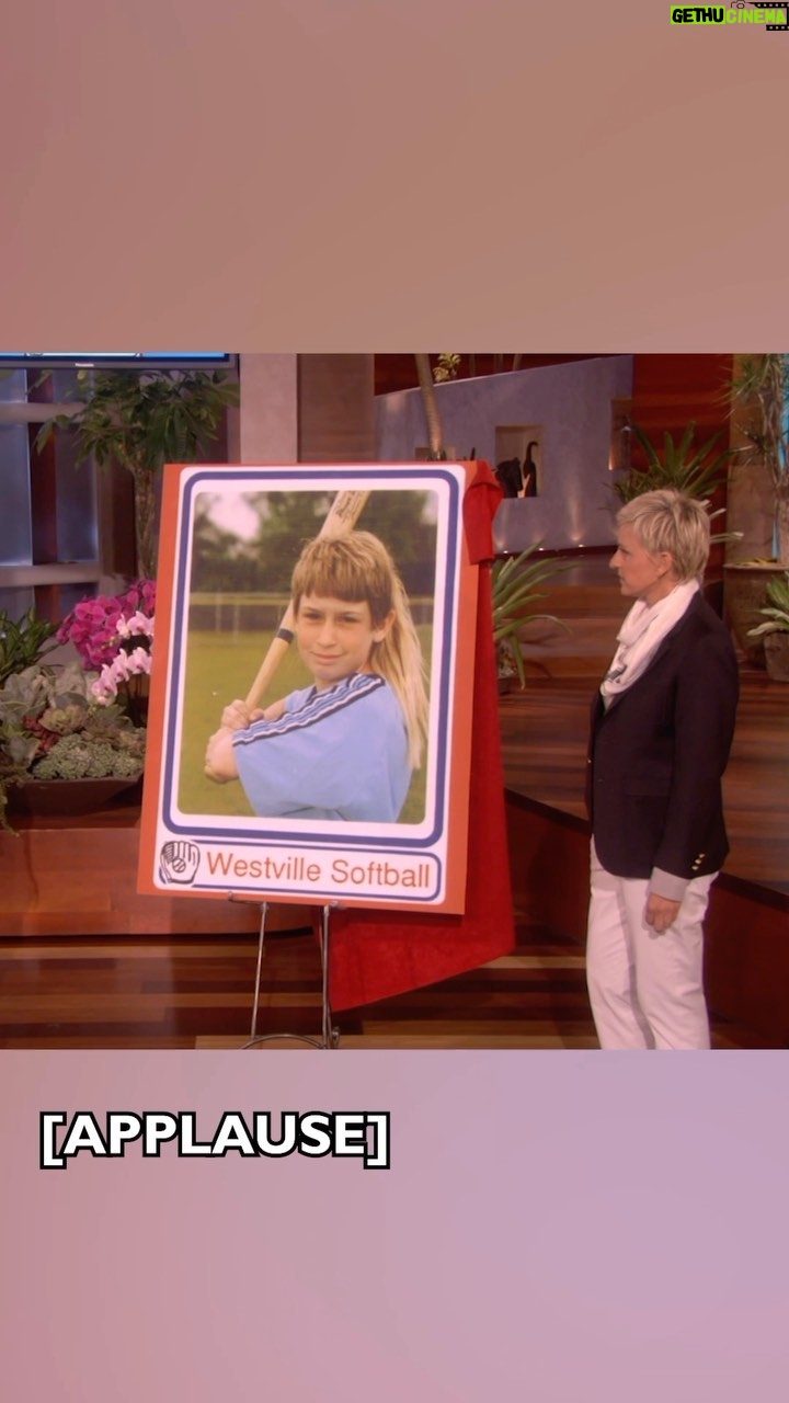 Ellen DeGeneres Instagram - This woman got a lot of bangs for her buck.
