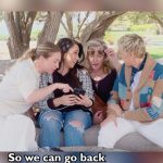 Ellen DeGeneres Instagram - Portia, Whitney and I can’t stop swiping through Bumble to help Claudia find a date! Go to my Youtube channel to see who we picked for her! *link in bio #JustKeepSwiping