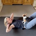 Ellen DeGeneres Instagram - Portia’s Pilates trainer is very hands on.