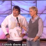 Ellen DeGeneres Instagram – This audience member could’ve taken out half my staff!