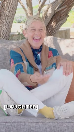 Ellen DeGeneres Instagram - I had so much fun making my own hold music I had to call my friend Sheryl. She was amazingly patient. No wonder @RobLowe loves her so much.