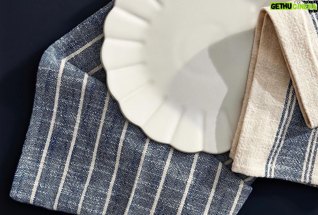 Ellen DeGeneres Instagram - Nothing creates an excuse to break bread with people you love like getting new plates…and we have some! 🍽️ The new table top collection in collaboration with @EDbyEllen and @CanvasHomestore is here… The Lafayette collection, with unique scalloped edges, pulls inspiration from my garden in Montecito and the soft, sophisticated colors of a California Spring. The visionary behind Canvas Home is British designer Andrew Corrie, whose aesthetic works so well with ED by Ellen, making it a seamless collaboration. Gather, eat and have fun…that’s an order! See more at @EDbyEllen and shop the full collection including plates, bowls, bakers, tea towels and napkins on EDbyEllen.com.