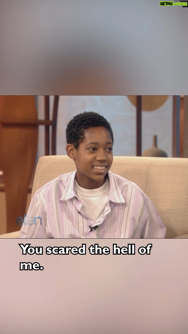 Ellen DeGeneres Instagram - @willtylerjames scared the crap out of me when he was on my show in 2005. #TBT