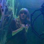Ellen DeGeneres Instagram - In honor of #FridayThe13th, here is @taylorswift going through our haunted hallway. You’re welcome.