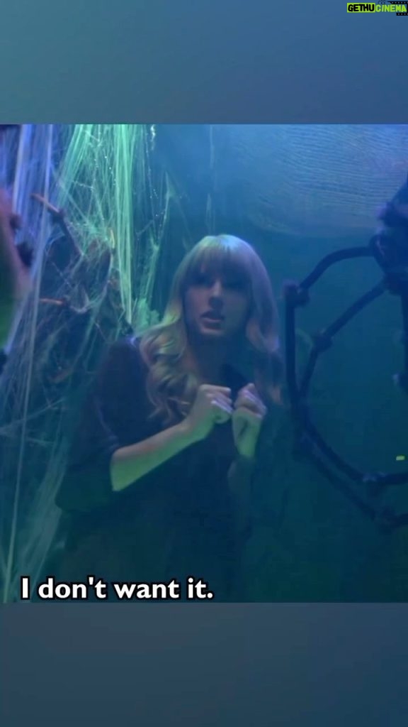Ellen DeGeneres Instagram - In honor of #FridayThe13th, here is @taylorswift going through our haunted hallway. You’re welcome.