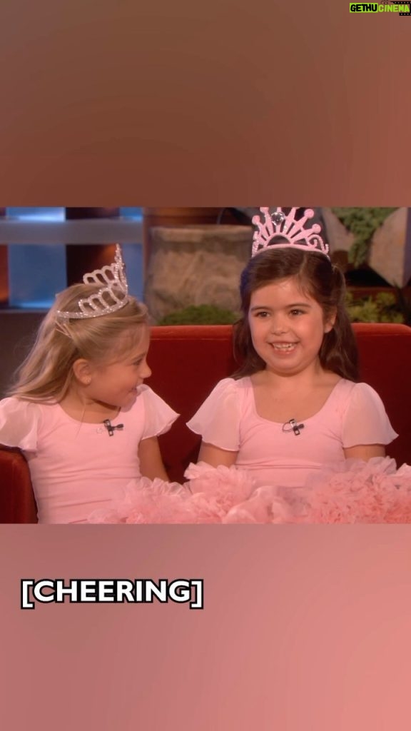 Ellen DeGeneres Instagram - 12 years ago today Sophia Grace and Rosie were on my show for the first time!
