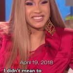 Ellen DeGeneres Instagram - Happy birthday, @iamcardib. There is no one quite like you. ❤️