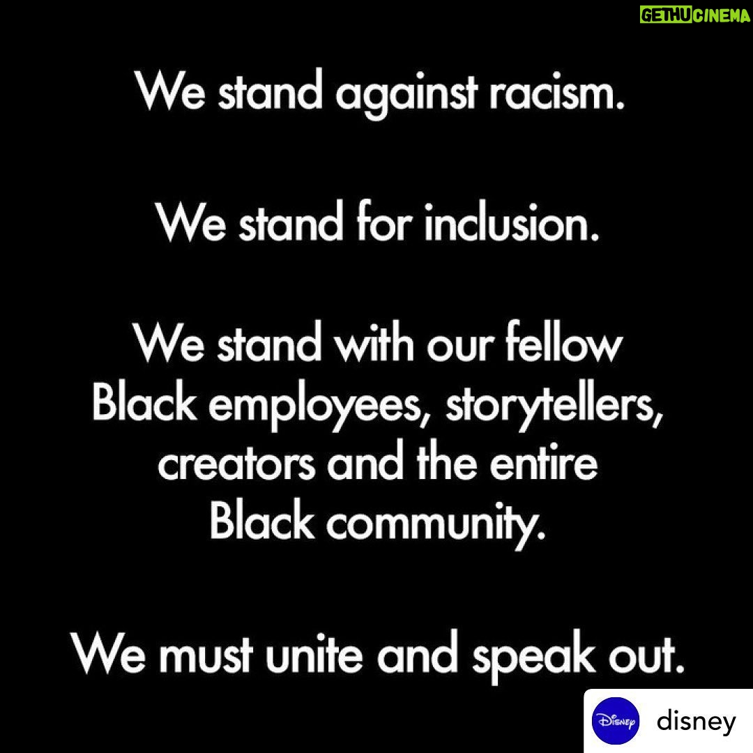 Ellen Pompeo Instagram - Thank you @disney for refusing to be silent ...Corporate America Speaking up ❤️