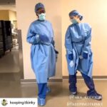 Ellen Pompeo Instagram - I hope these healthcare workers know how much they are lifting up the people who are well also!! We love you and we appreciate you and @keepingitkinky says in her comments the patients can feel their happy spirit. @harryjoshhair will tell you any day of the week LOVE is the strongest vibration there is...nothing is more healing... you all have ALL my love vibes today ❤️❤️❤️❤️❤️❤️