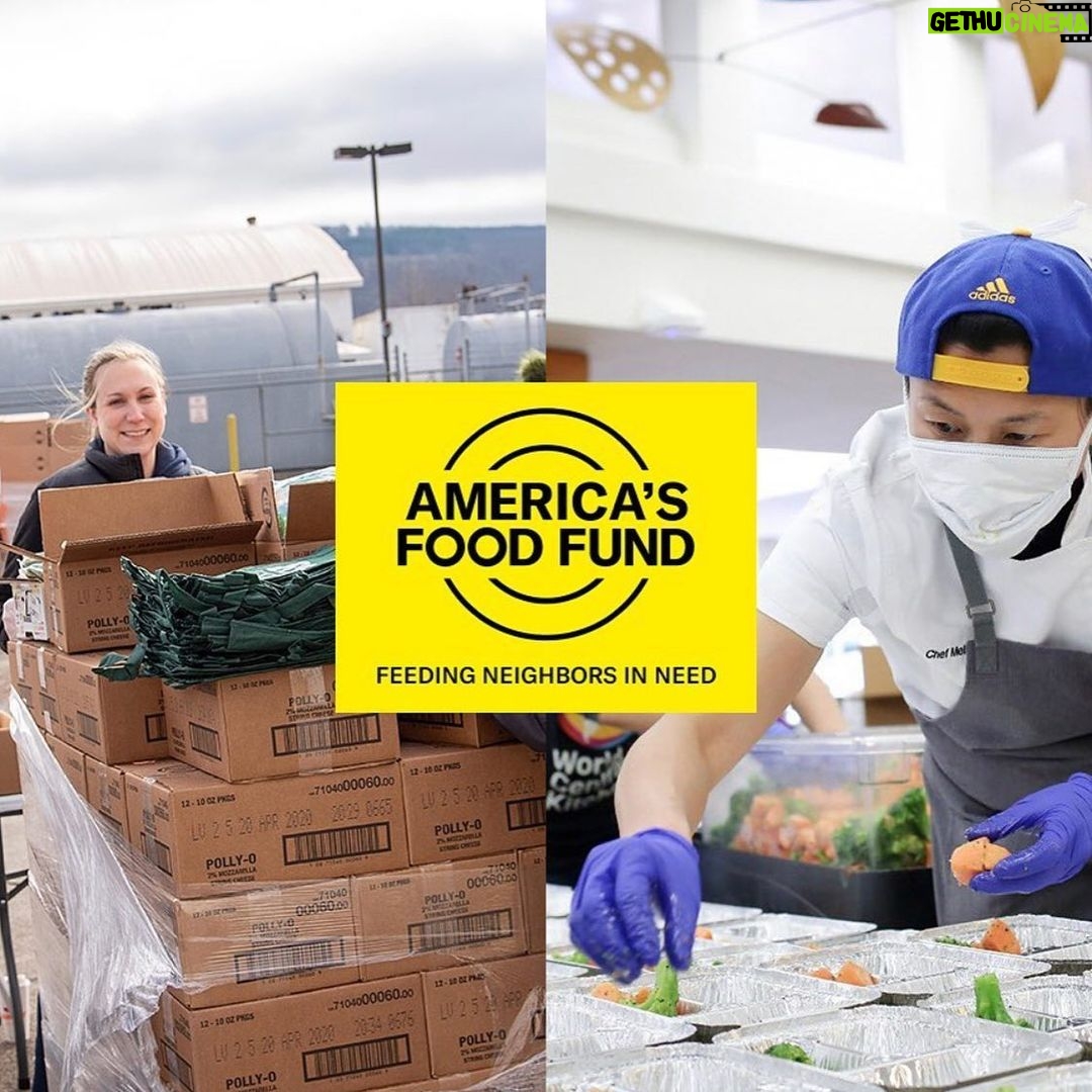Ellen Pompeo Instagram - The strength of the human spirit is what inspires me. I am so grateful to @leonardodicaprio and Lauren Powell Jobs for showing up and doing their part to create #AmericasFoodFund. Feeling grateful that I’m able to do my part and contribute to this fund where 100% of donations go to @FeedingAmerica and @WCKitchen. Click the link below to learn more about how this fund is providing for our most vulnerable populations and our courageous healthcare workers on the front lines who are lifting our spirits everyday: https://www.gofundme.com/f/AmericasFoodFund