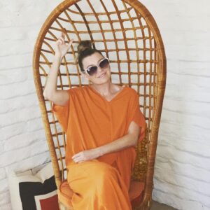 Ellen Pompeo Instagram - Being a woman isn’t always the easiest but it definitely is extraordinary.... here’s to all that have come before us ....struggled and paved the way and here’s to our continued evolution... 🧡. thank you @parkerpalmsprings for giving me a place to bask in the sun on this special day ☀️ #internationalwomensday