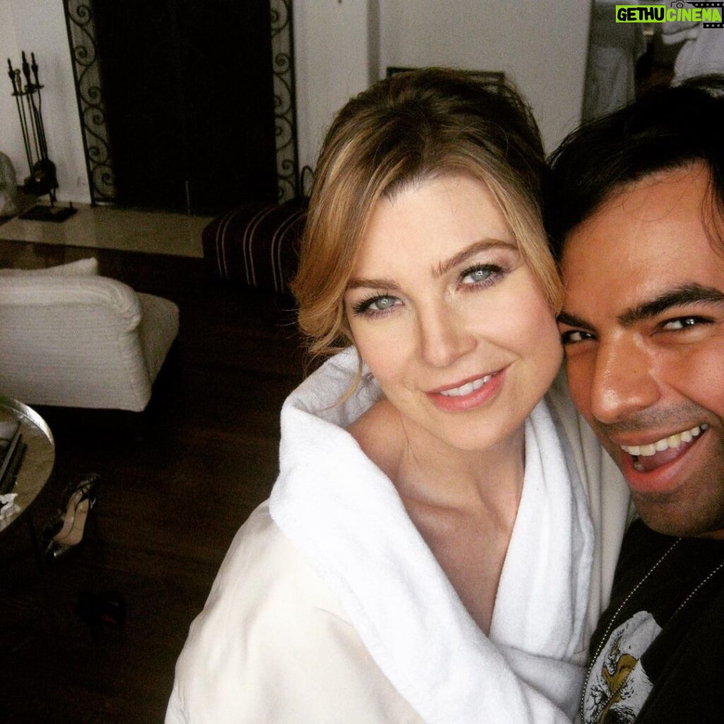 Ellen Pompeo Instagram - Happiest Birthday to my LOVE @harryjoshhair I adore you and I’m so grateful I get to call you my friend . You are a precious gem 💋💋💋❤️❤️❤️