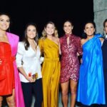 Ellen Pompeo Instagram - Had the best time at the @instylemagazine awards presenting the US WOMENS WORLD CHAMPION SOCCER TEAM with the Badass Women Award. This team made up of 23 players broke all kinds of records with the broadcasts of their games as well as the merchandise sales. They inspire women and girls all over the world with their work ethic, fighting spirit and all around positivity. Honored to have met you ladies, thanks for a super fun night! @alexmorgan13 @alikrieger @carlilloyd @kelleyohara @ashlynharris24