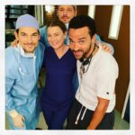 Ellen Pompeo Instagram – I’m a Pretty lucky girl…these guys hold me up and when necessary hold me down! #brosbefore…… @greysabc @officialjustinchambers @giacomo_gianniotti @ijessewilliams love and appreciate you guys ❤️💋