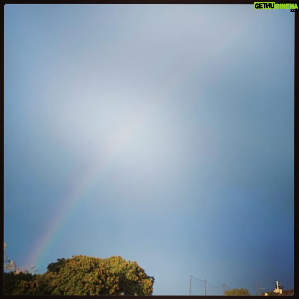 Ellen Pompeo Instagram - Seems like an appropriate ending for the first day of spring...🌈