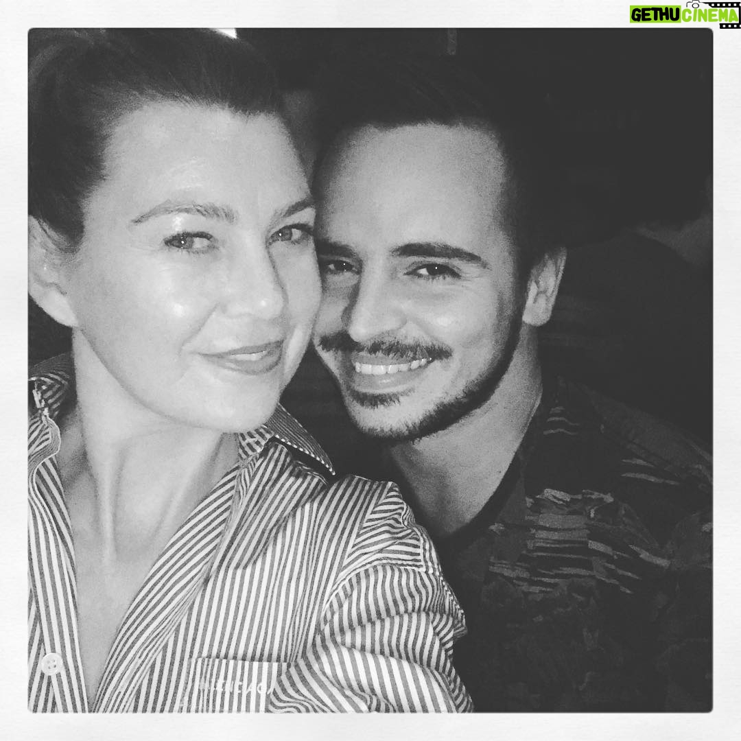 Ellen Pompeo Instagram - It’s almost Scorpio season... witches of east wick bitches 🦂 @yanismarshall 💋I love you ❤️