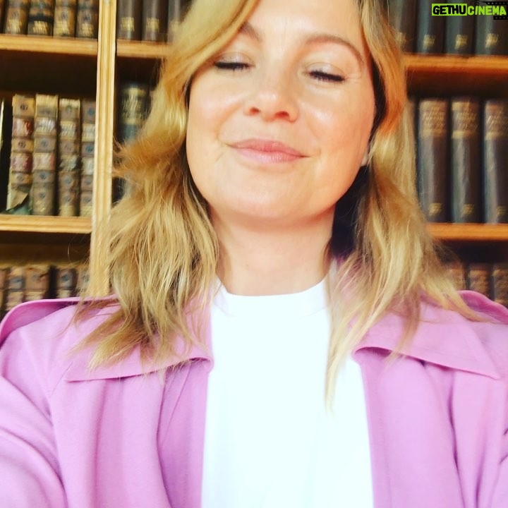 Ellen Pompeo Instagram - Thank you @theoxfordunion for having me. I had a great time connecting with all of you. Xo E