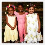 Ellen Pompeo Instagram - These beautiful @baby2baby girls in their new dresses melt my heart! One of my favorite charities - @baby2baby will receive 100% of net profits from the @janieandjack Forever Flowers collection to help provide even more basic essentials to children who need them the most. #janieandjackforever