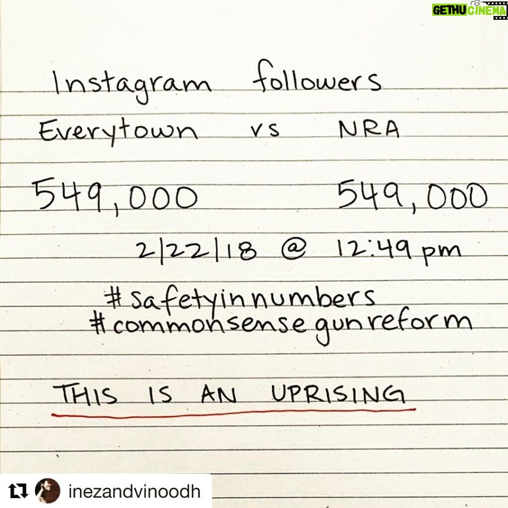 Ellen Pompeo Instagram - I love my relationship with my young adult fans so much because you inspire me to use my voice and i inspire you to use yours. These kids who have been murdered and the ones who survived have been traumatized and they need us..... ・・・ #Repost @zoe.kazan ・・・ fuck yes. thank you @everytown for everything you do. thank you @riabrowne for leading this, & to all of you who made this happen. this IS a movement. now let's keep it up, all the way through November & beyond. #safetyinnumbers #commonsensegunreform