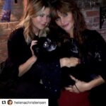 Ellen Pompeo Instagram - I miss you and your shiny apple cheeks already.... 💋#Repost @helenachristensen with @repostapp ・・・ We used the app 'Instant shiny apple cheeks' @ellenpompeo - Happy birthday sweet girl ❤️💜💙 So thrilled I get to spend it with you 📷 @hellmannsam 🐶 Grizz