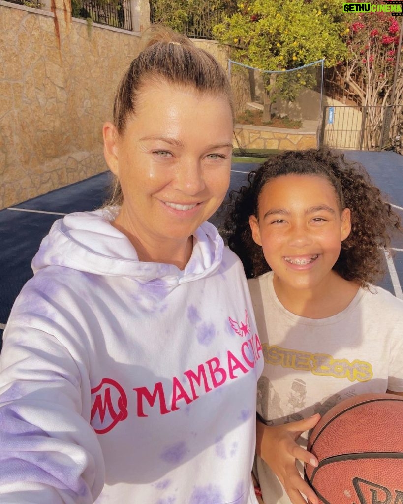 Ellen Pompeo Instagram - Happy Birthday Gigi💜 Today & every day we celebrate your shine✨ In honor of Gigi’s birthday is the release of the limited edition MAMBACITA X @dannijo collection. Today we #PlayGigisWay 🏀 All proceeds will go to @mambamambacitasports Thank you @vanessabryant for including us, we love you!