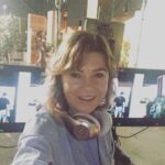 Ellen Pompeo Instagram – @shondarhimes directing in pajamas and wet hair Don’t care #shondalandproblems❤️❤️❤️