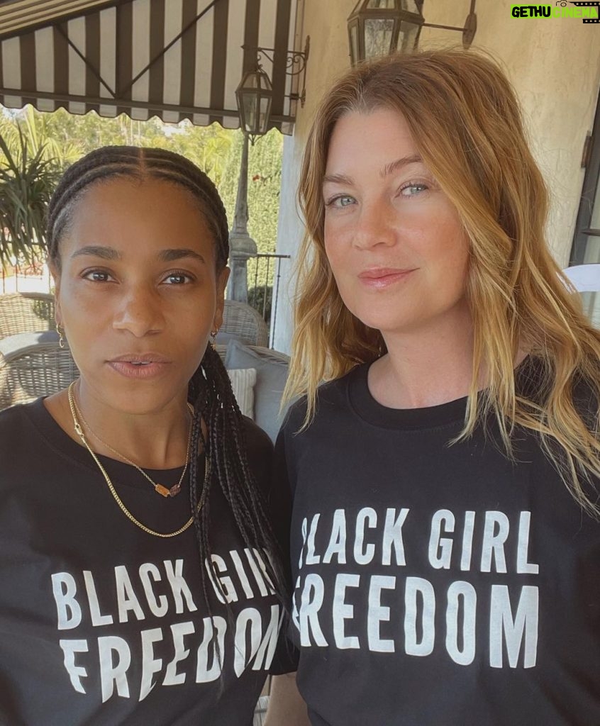 Ellen Pompeo Instagram - Thank you @seekellymccreary for introducing me to this initiative. Listening, learning and action are my paths to a more meaningful life. I want to always be a part of a solution and not ever part of the problem. For too long, philanthropy has overlooked the needs of Black girls and women. Until now. Help us mobilize #1Billion4BlackGirls and support our collective liberation with @blackgirlfreedomfund. Don’t look away from things that you think don’t affect you. Link in bio.