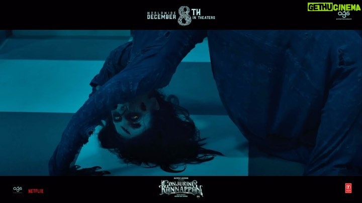 Elli AvrRam Instagram - 10 days to go for you all to witness me as a Ghost hihi👻🔥 #conjuringkannappan releasing 8th of December! Produced by @agsentertainment #KalpathiSAghoram #KalpathiSGanesh #KalpathiSSuresh Directed by @selvin_rajx A @itsyuvan musical @archanakalpathi @aishwaryakalpathi @venkat.manickam #Mali @actorsathish @reginaacassandraa @elliavrram @itsyuvan #Nasser @saranya.ponvannan #Anandraj #VTVGanesh @redin_kingsley #NamoNarayanan @pradeeperagav @adithyakathir @svijayrathinam @amrahmathulla @meenakshi_narayanaswamy @netflix_in @tseriessouthofficial @onlynikil