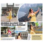 Elli AvrRam Instagram - Mumbai meri Jaan❤️ Tell me your favorite spot in the comments! Thank you @mumbaigirl14 for this interview and day! It brought back so many memories of when I first came to this City of Dreams!☀️ Photo credits: @tejas.kudtarkar 📸 #bombaytimes #mumbaimerijaan #cityofdreams #india #bollywood #elliavrram #yourstruly Mumbai - The City of Dreams
