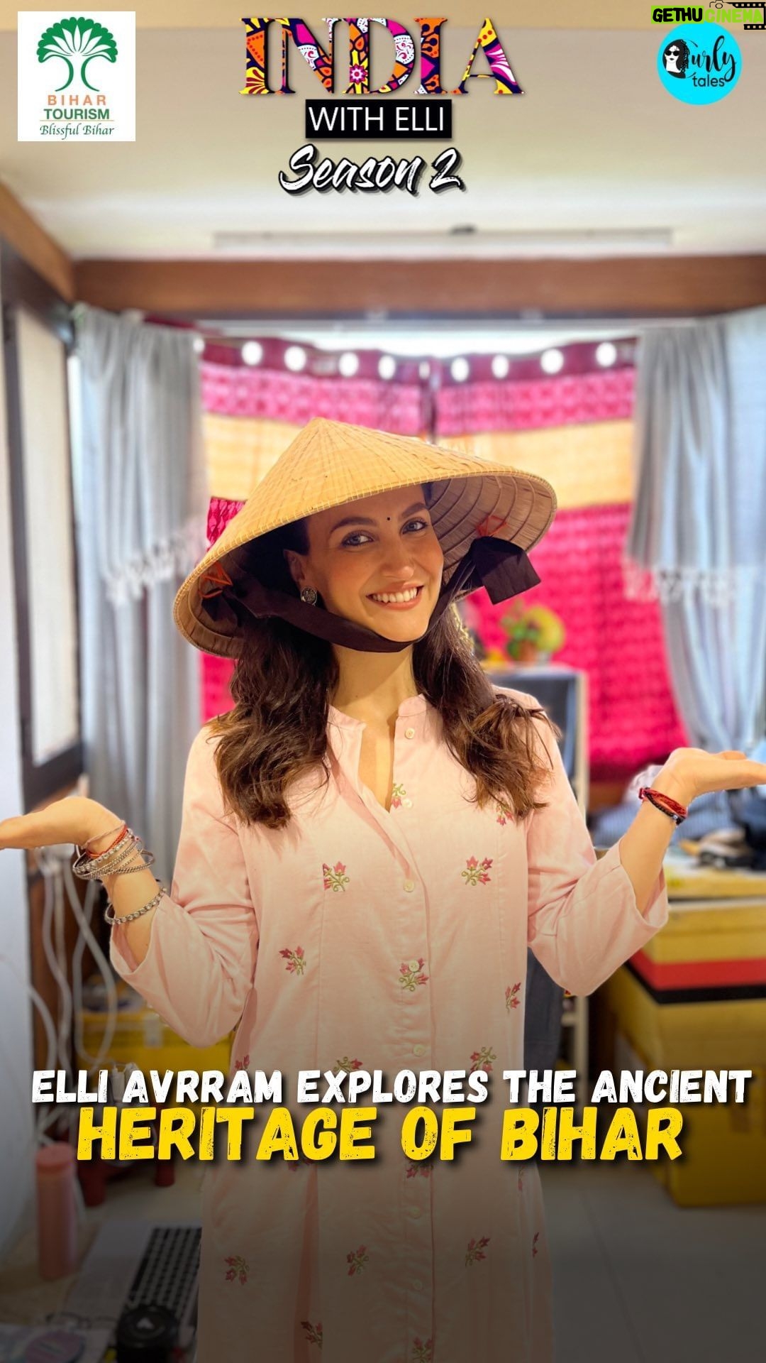 Elli AvrRam Instagram - Elli AvrRam explores the ancient heritage of Nalanda, a city steeped in history and spirituality.✨ Nalanda which is only two hours away from Patna is a district in Bihar that echoes its impressive history with every step. It was also a hub for some of India’s finest scholars and monks. #incredibleindia #bihartourism #indiawithelli #nalanda #govermentofindia #narendramodi #blissfulbihar #elliavrram #yourstruly @tourismbihargov @narendramodi @incredibleindia Nalanda, Bihar, India