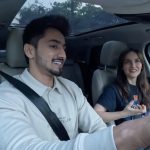 Elli AvrRam Instagram - Hey, guys! Welcome back to 'Long Drive with Faisu.' Aaj ka hamara guest hai woh, jinki wajah se filmo mein glamour ka tadka badh jaata hai, Bigg Boss se lekar Malang tak, inki journey ne sabko entertain kiya hai! Toh chalo, swag se bhari hui @elliavrram ko welcome karein ek masti bhara conversation ke liye, jo hoga full-on entertainment.