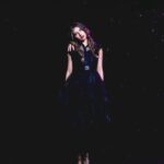 Elliana Walmsley Instagram – happy 1 year to @wednesdaynetflix ☂️🖤

ps it’s also wednesday today lol