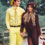 Elliana Walmsley Instagram – happy halloween from the man in the yellow hat and curious george 🍌

📸: @dylanlujano