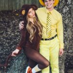 Elliana Walmsley Instagram – happy halloween from the man in the yellow hat and curious george 🍌

📸: @dylanlujano