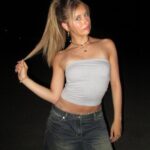 Elliana Walmsley Instagram - jorts summer Austin, Texas