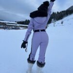Elliana Walmsley Instagram – if u look closely u can see some of my hair is frozen Jackson Hole, Wyoming