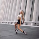 Elliana Walmsley Instagram - might have twisted my ankle doing this World Trade Center